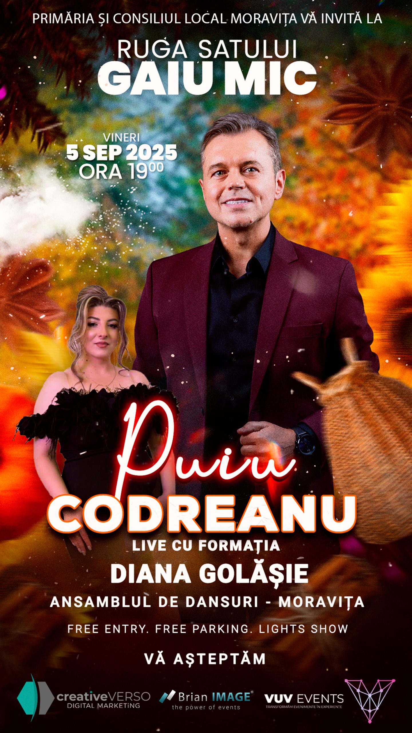 Afiș eveniment – Ruga satului Gaiu Mic, 5 septembrie 2025